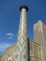 Typical tower in the Registan
